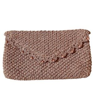 Raffia or Straw Clutch